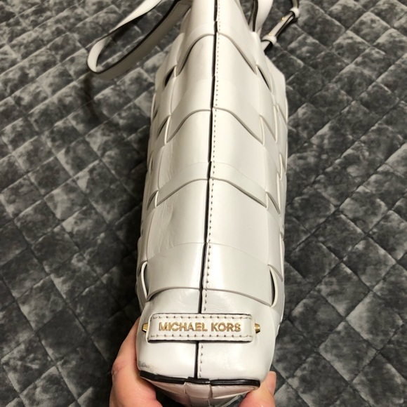 Michael Kors Woven Leather Bag - Picture 15 of 15